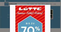 Desktop Screenshot of loette.de