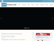 Tablet Screenshot of loette.de